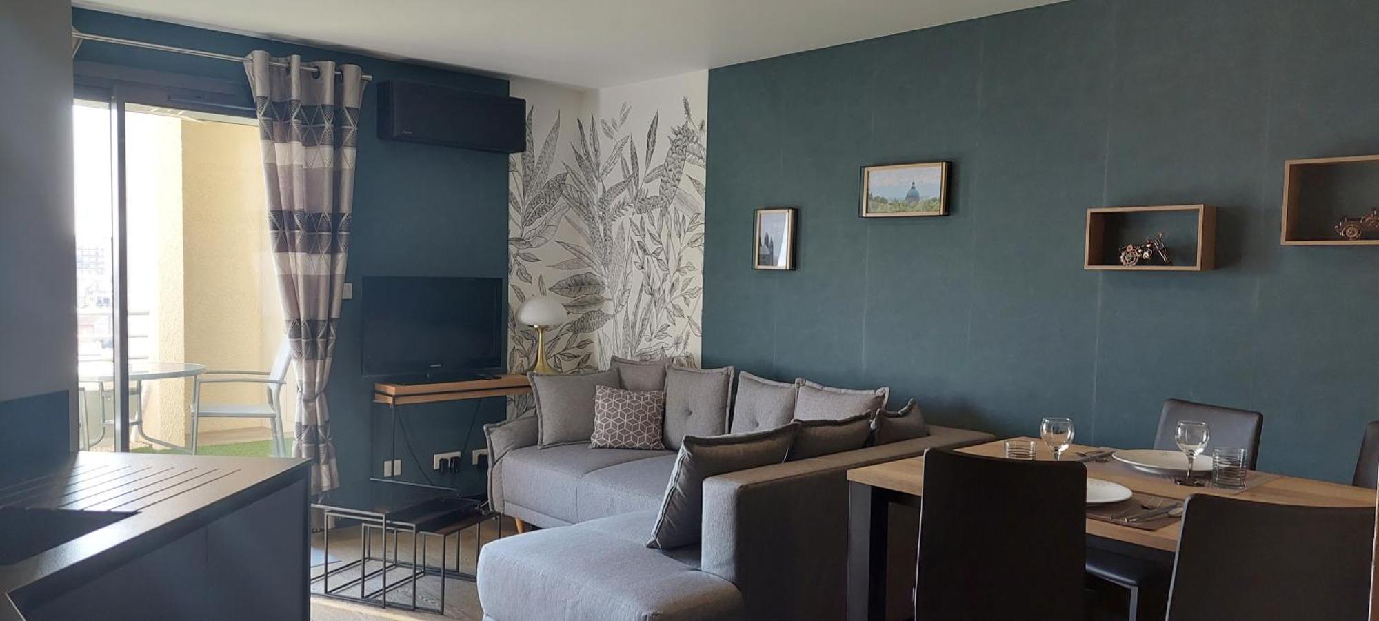Apartmán Le Panoramique Toulouse Exteriér fotografie